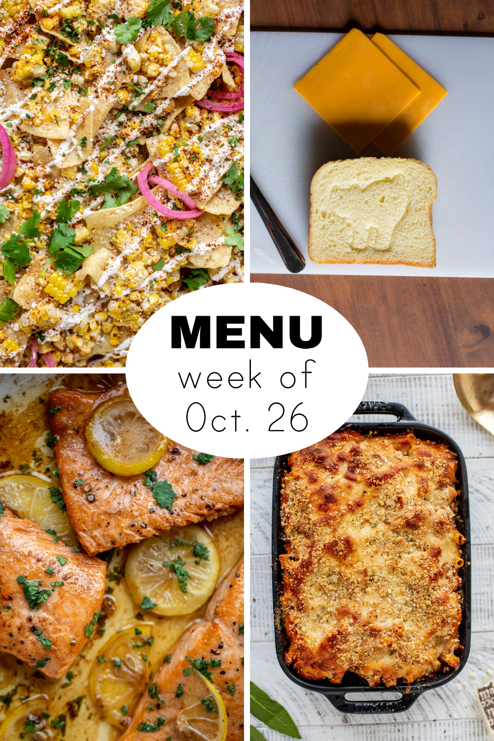 A Weekly Fall Dinner Menu for Halloween Week