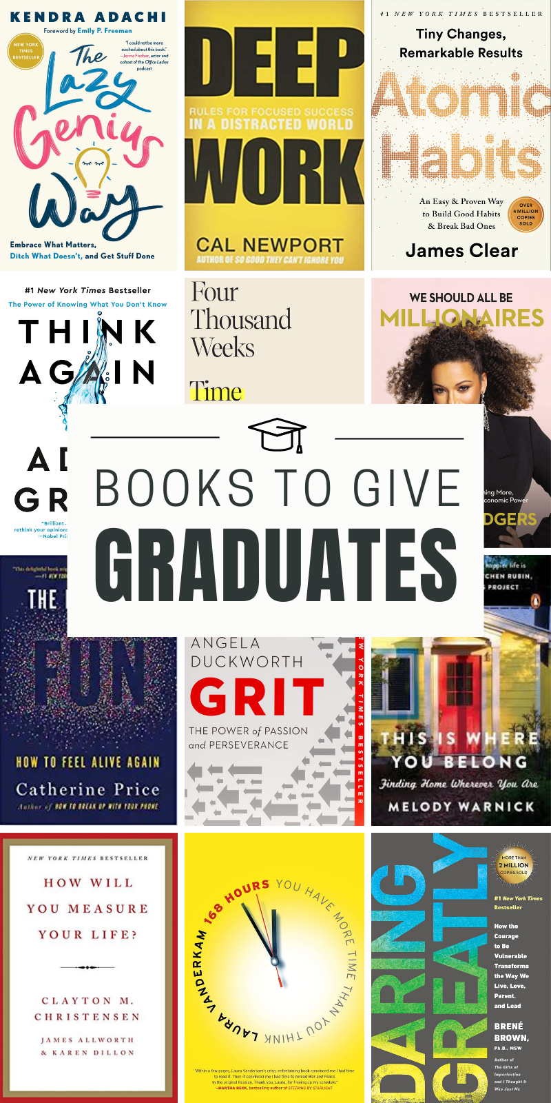 15 books to give to graduates